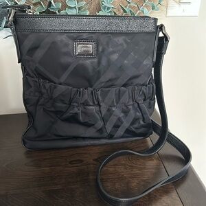 Burberry crossbody nylon and leather